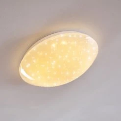 Hofstein Kendal Deckenleuchte LED Wei&szlig;, 1-flammig, Fernbedienung, Farbwechsler -LED Leuchten Verkäufe 2022 kendal deckenleuchte h3110461 do1 16