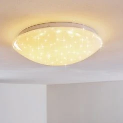 Hofstein Kendal Deckenleuchte LED Wei&szlig;, 1-flammig, Fernbedienung, Farbwechsler -LED Leuchten Verkäufe 2022 kendal deckenleuchte h3110461 do1 3