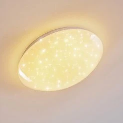 Hofstein Kendal Deckenleuchte LED Wei&szlig;, 1-flammig, Fernbedienung, Farbwechsler -LED Leuchten Verkäufe 2022 kendal deckenleuchte h3110461 do1 4