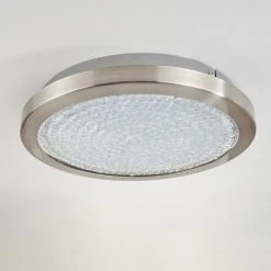 Hofstein Kerns Deckenleuchte LED Nickel-Matt, 1-flammig -LED Leuchten Verkäufe 2022 kerns deckenleuchte h3550793 7