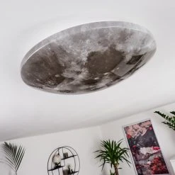 Hofstein Keru Deckenleuchte LED Wei&szlig;, 1-flammig, Fernbedienung -LED Leuchten Verkäufe 2022 keru deckenleuchte h3391761 10