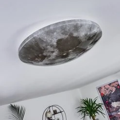 Hofstein Keru Deckenleuchte LED Wei&szlig;, 1-flammig, Fernbedienung -LED Leuchten Verkäufe 2022 keru deckenleuchte h3391761 14