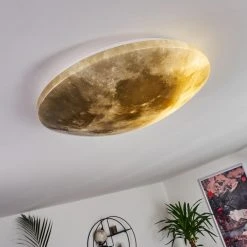 Hofstein Keru Deckenleuchte LED Wei&szlig;, 1-flammig, Fernbedienung -LED Leuchten Verkäufe 2022 keru deckenleuchte h3391761 9