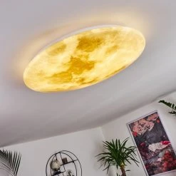 Hofstein Keru Deckenleuchte LED Wei&szlig;, 1-flammig, Fernbedienung -LED Leuchten Verkäufe 2022 keru deckenleuchte h3393864 12