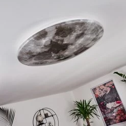 Hofstein Keru Deckenleuchte LED Wei&szlig;, 1-flammig, Fernbedienung -LED Leuchten Verkäufe 2022 keru deckenleuchte h3393864 14