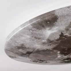 Hofstein Keru Deckenleuchte LED Wei&szlig;, 1-flammig, Fernbedienung -LED Leuchten Verkäufe 2022 keru deckenleuchte h3393864 2