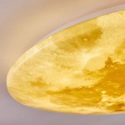 Hofstein Keru Deckenleuchte LED Wei&szlig;, 1-flammig, Fernbedienung -LED Leuchten Verkäufe 2022 keru deckenleuchte h3393864 5