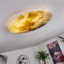 Hofstein Keru Deckenleuchte LED Wei&szlig;, 1-flammig, Fernbedienung -LED Leuchten Verkäufe 2022 keru deckenleuchte h3393864 6