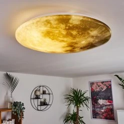 Hofstein Keru Deckenleuchte LED Wei&szlig;, 1-flammig, Fernbedienung -LED Leuchten Verkäufe 2022 keru deckenleuchte h3393864 8