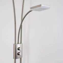 Hofstein Kimba Deckenfluter LED Nickel-Matt, 3-flammig -LED Leuchten Verkäufe 2022 kimba deckenfluter h000441 9