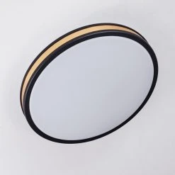 Hofstein Kirtland Deckenpanel LED Schwarz, Gold, 1-flammig -LED Leuchten Verkäufe 2022 kirtland deckenpanel h3391839 7