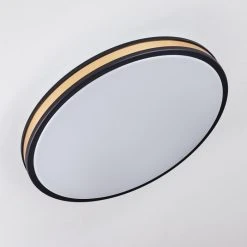 Hofstein Kirtland Deckenpanel LED Schwarz, Gold, 1-flammig -LED Leuchten Verkäufe 2022 kirtland deckenpanel h3391853 7