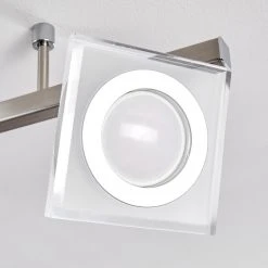Hofstein Kolari Deckenleuchte LED Nickel-Matt, Chrom, 4-flammig -LED Leuchten Verkäufe 2022 kolari deckenleuchte h3097281 9