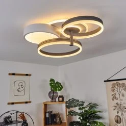 Hofstein Kolo Deckenleuchte LED Anthrazit, Wei&szlig;, 1-flammig -LED Leuchten Verkäufe 2022 kolo deckenleuchte h3437254 6