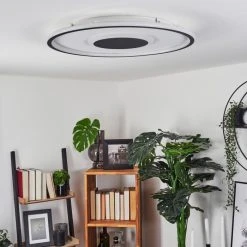 Hofstein Kolo Deckenleuchte LED Wei&szlig;, 1-flammig, Fernbedienung -LED Leuchten Verkäufe 2022 kolo deckenleuchte h3458839 2