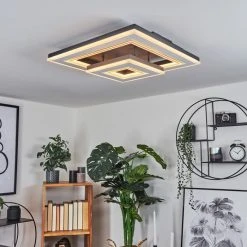 Hofstein Kolo Deckenleuchte LED Schwarz, Wei&szlig;, 1-flammig -LED Leuchten Verkäufe 2022 kolo deckenleuchte h3551608 10