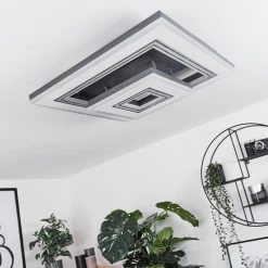 Hofstein Kolo Deckenleuchte LED Schwarz, Wei&szlig;, 1-flammig -LED Leuchten Verkäufe 2022 kolo deckenleuchte h3551608 4