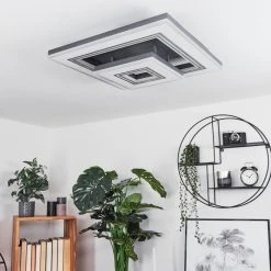 Hofstein Kolo Deckenleuchte LED Schwarz, Wei&szlig;, 1-flammig -LED Leuchten Verkäufe 2022 kolo deckenleuchte h3551608 9