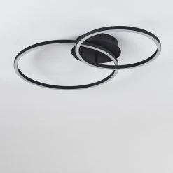 Hofstein Korca Deckenleuchte LED Schwarz, 2-flammig -LED Leuchten Verkäufe 2022 korca deckenleuchte h3380512 5