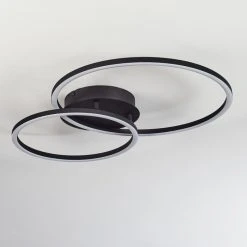 Hofstein Korca Deckenleuchte LED Schwarz, 1-flammig -LED Leuchten Verkäufe 2022 korca deckenleuchte h3457375 7