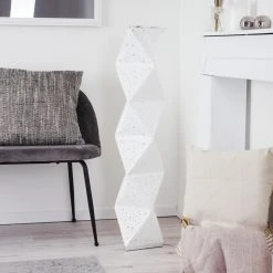 Hofstein Korskrogen Stehleuchte LED Wei&szlig;, 1-flammig, Fernbedienung, Farbwechsler -LED Leuchten Verkäufe 2022 korskrogen stehleuchte h3426401 11