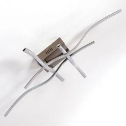 Hofstein Kosola Deckenleuchte LED Nickel-Matt, 4-flammig -LED Leuchten Verkäufe 2022 kosola deckenleuchte h3090091 3