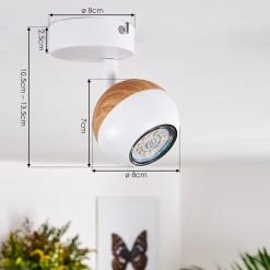 Hofstein Kotaoa Deckenleuchte LED Wei&szlig;, 1-flammig -LED Leuchten Verkäufe 2022 kotaoa deckenleuchte h3394861 3