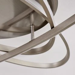 Hofstein Krabi Deckenleuchte LED Nickel-Matt, 3-flammig, Fernbedienung -LED Leuchten Verkäufe 2022 krabi deckenleuchte h3371206 11