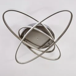 Hofstein Krabi Deckenleuchte LED Nickel-Matt, 3-flammig, Fernbedienung -LED Leuchten Verkäufe 2022 krabi deckenleuchte h3371206 7