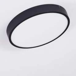 Hofstein Kragos Deckenleuchte LED Schwarz, Wei&szlig;, 1-flammig -LED Leuchten Verkäufe 2022 kragos deckenleuchte h3325872 12