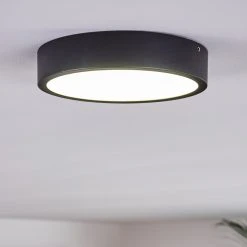 Hofstein Kragos Deckenleuchte LED Schwarz, 1-flammig -LED Leuchten Verkäufe 2022 kragos deckenleuchte h3326138 8