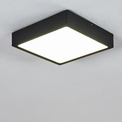 Hofstein Kragos Deckenpanel LED Schwarz, 1-flammig -LED Leuchten Verkäufe 2022 kragos deckenpanel h3374412 15