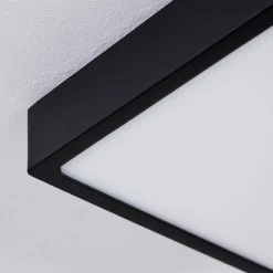 Hofstein Kragos Deckenpanel LED Schwarz, 1-flammig -LED Leuchten Verkäufe 2022 kragos deckenpanel h3374412 17