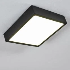 Hofstein Kragos Deckenpanel LED Schwarz, 1-flammig -LED Leuchten Verkäufe 2022 kragos deckenpanel h3374412 6