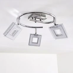 Hofstein Krakau Deckenspot LED Chrom, 3-flammig -LED Leuchten Verkäufe 2022 krakau deckenspot h166742 16