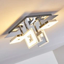 Hofstein Krakau Deckenspot LED Chrom, 4-flammig -LED Leuchten Verkäufe 2022 krakau deckenspot h166780 13