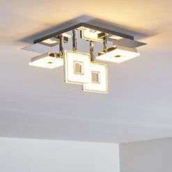 Hofstein Krakau Deckenspot LED Chrom, 4-flammig -LED Leuchten Verkäufe 2022 krakau deckenspot h166780 16