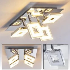 Hofstein Krakau Deckenspot LED Chrom, 4-flammig -LED Leuchten Verkäufe 2022 krakau deckenspot h166780 19