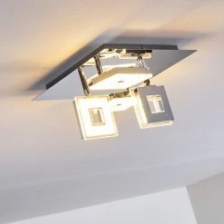 Hofstein Krakau Deckenspot LED Chrom, 4-flammig -LED Leuchten Verkäufe 2022 krakau deckenspot h166780 4