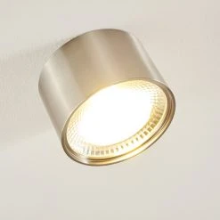 Hofstein Kristallo Deckenleuchte LED Nickel-Matt, 1-flammig -LED Leuchten Verkäufe 2022 kristallo deckenleuchte h3165478 do1 8