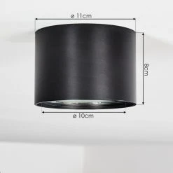 Hofstein Kristallo Deckenleuchte LED Schwarz, 1-flammig -LED Leuchten Verkäufe 2022 kristallo deckenleuchte h3382189 3