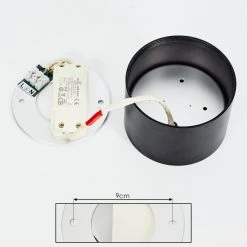 Hofstein Kristallo Deckenleuchte LED Schwarz, 1-flammig -LED Leuchten Verkäufe 2022 kristallo deckenleuchte h3382189 4