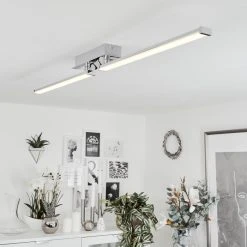 Hofstein Kudus Deckenleuchte LED Chrom, 1-flammig -LED Leuchten Verkäufe 2022 kudus deckenleuchte h3654408 6