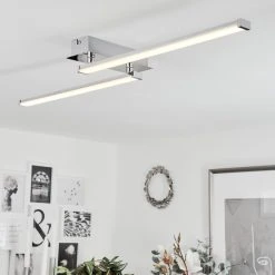 Hofstein Kudus Deckenleuchte LED Chrom, 1-flammig -LED Leuchten Verkäufe 2022 kudus deckenleuchte h3654408 8