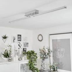 Hofstein Kudus Deckenleuchte LED Chrom, 1-flammig -LED Leuchten Verkäufe 2022 kudus deckenleuchte h3654408 9