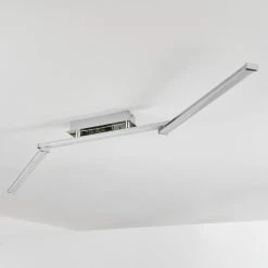 Hofstein Kudus Deckenleuchte LED Chrom, 1-flammig -LED Leuchten Verkäufe 2022 kudus deckenleuchte h3654422 7