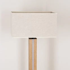 Hofstein Kyneton Stehleuchte LED Schwarz, Naturfarben, 2-flammig -LED Leuchten Verkäufe 2022 kyneton stehleuchte h3571194 7