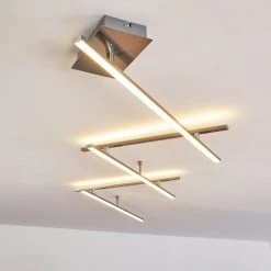 Hofstein Lacure Deckenleuchte LED Nickel-Matt, 5-flammig 30 Hofstein Lacure Deckenleuchte LED Nickel-Matt, 5-flammig -LED Leuchten Verkäufe 2022 lacure deckenleuchte h3296097 do1 5