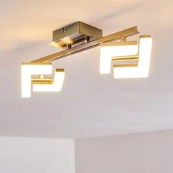 Hofstein Lago Deckenspot LED Nickel-Matt, 2-flammig -LED Leuchten Verkäufe 2022 lago deckenspot h3010075 do4 11