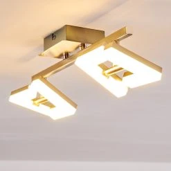 Hofstein Lago Deckenspot LED Nickel-Matt, 2-flammig -LED Leuchten Verkäufe 2022 lago deckenspot h3010075 do4 13